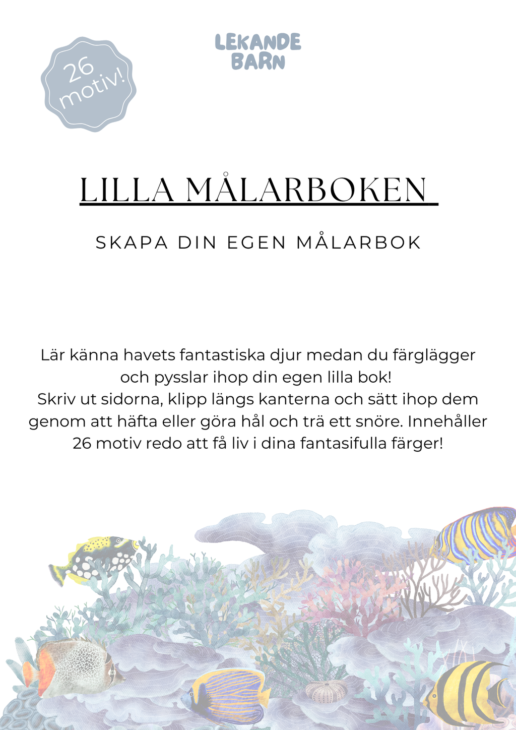 Lilla målarboken