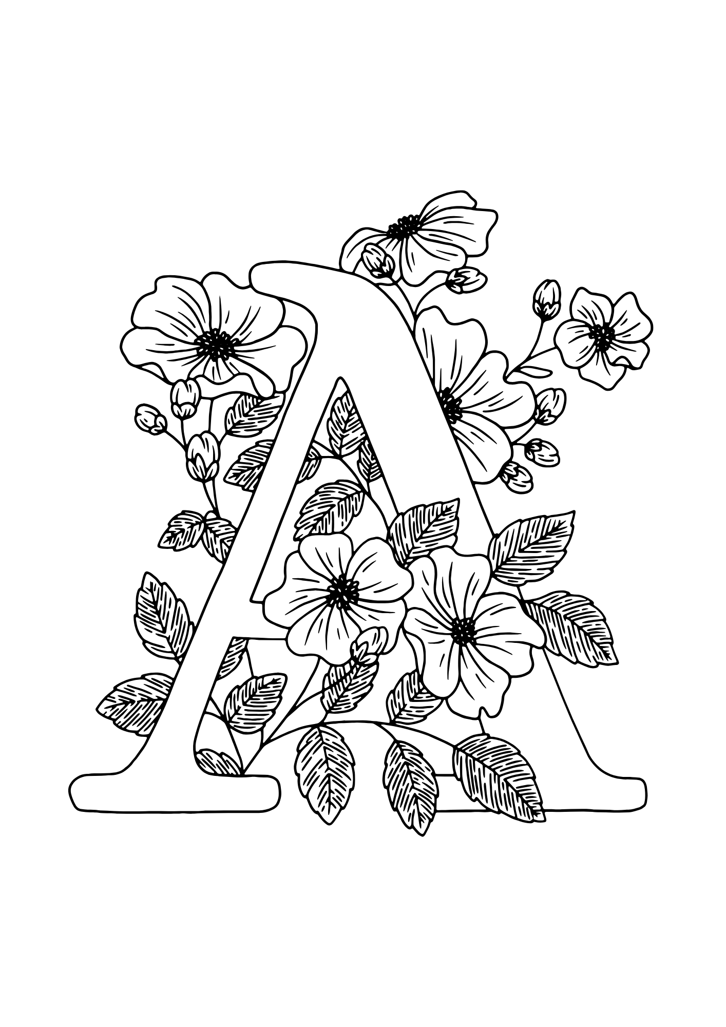 Måla alfabetet