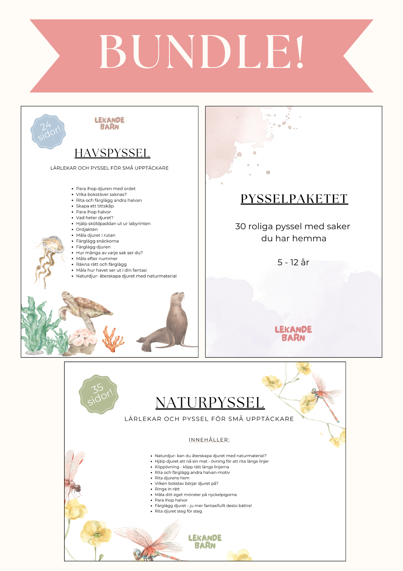 BUNDLE - Pysselpaketet