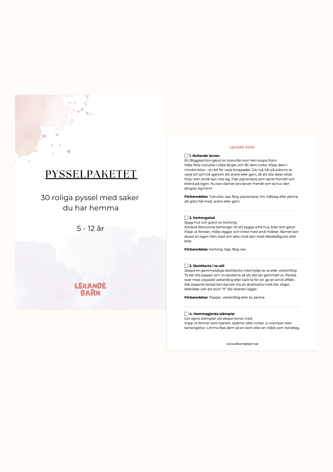 BUNDLE - Pysselpaketet